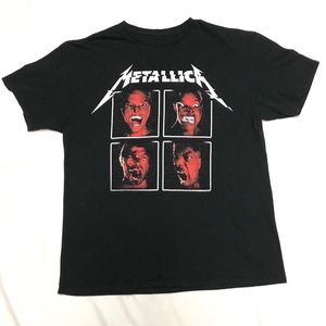 Shirts - Metallica World Wired Tour 2017 Black T-Shirt Shirts - Metallica World Wired Tour 2017 Black T-Shirt